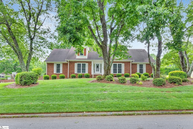 102 Linwood Ct, Simpsonville, SC 29681 - view of front facade featuring brick siding and a front yard