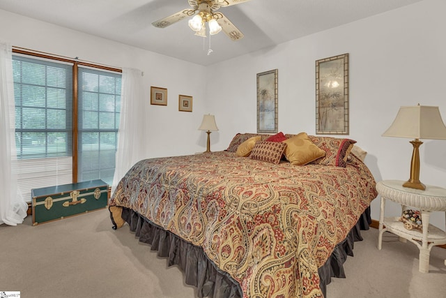 102 Linwood Ct, Simpsonville, SC 29681 - bedroom with carpet and ceiling fan