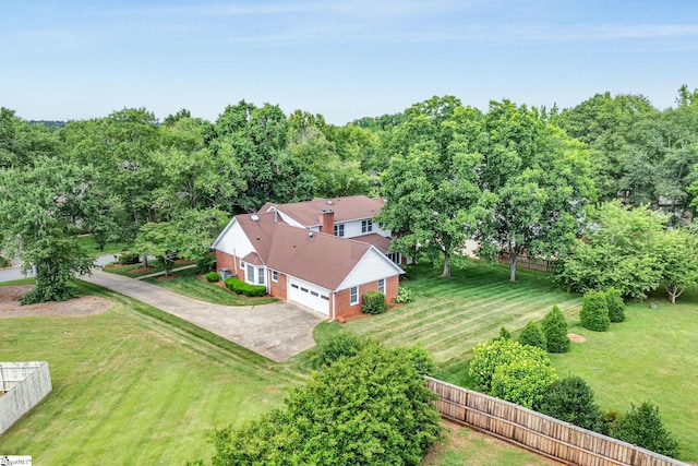 102 Linwood Ct, Simpsonville, SC 29681 - view from above of property