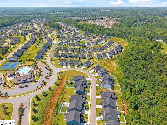 18 Yakama Way, Greenville, SC 29607 - aerial view of property and surrounding area with a forest and nearby suburban area
