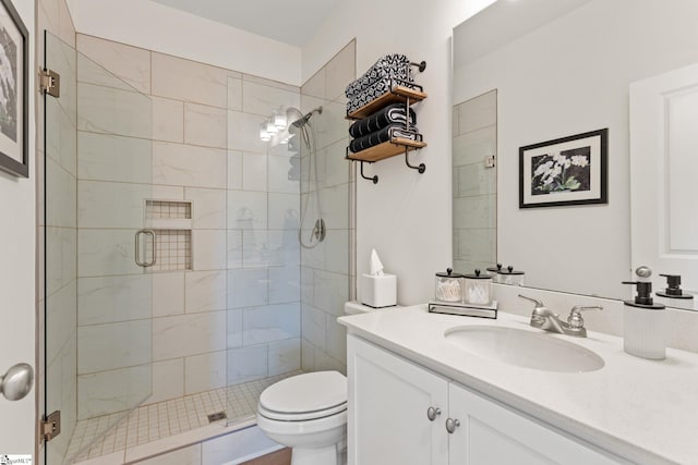 240 Nicole Marie Ct, Greer, SC 29651 - full bath with a shower stall and vanity