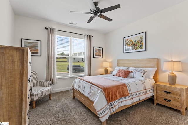 240 Nicole Marie Ct, Greer, SC 29651 - carpeted bedroom featuring baseboards and a ceiling fan