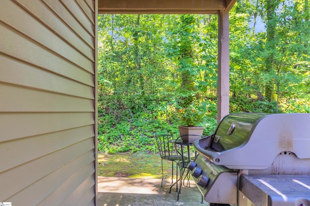 150 Stallings Rd Unit A1, Taylors, SC 19687 - view of patio / terrace featuring a grill