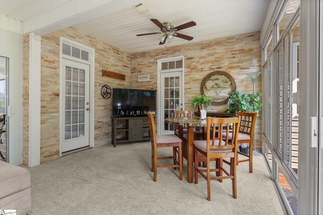 6 Nakkol Dr, Simpsonville, SC 29680 - sunroom featuring french doors