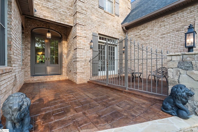 19 Hobcaw Dr, Greer, SC 29650 - view of patio with french doors