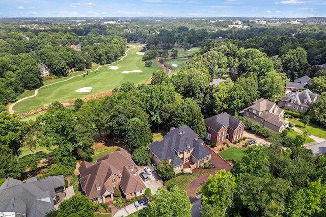 19 Hobcaw Dr, Greer, SC 29650 - aerial view of property's location with nearby suburban area and a golf club
