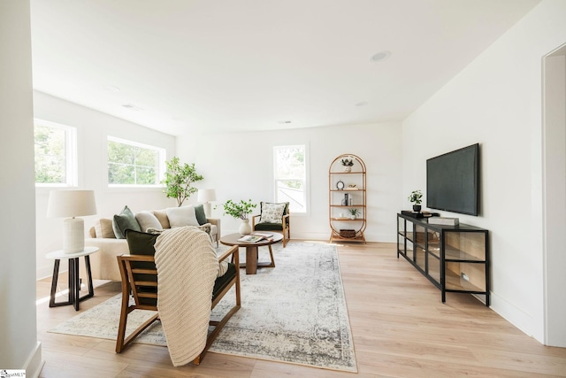 5 Martin Row, Greenville, SC 29601 - living area with healthy amount of natural light and light wood-style floors