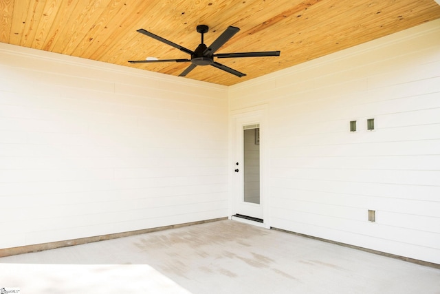 5 Martin Row, Greenville, SC 29601 - property entrance with a ceiling fan and a patio area
