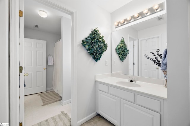 409 Summergreen Way, Greenville, SC 29607 - bathroom featuring vanity and curtained shower