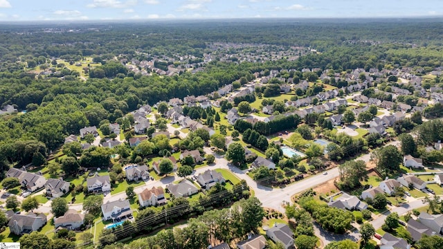 409 Summergreen Way, Greenville, SC 29607 - aerial perspective of suburban area with a heavily wooded area