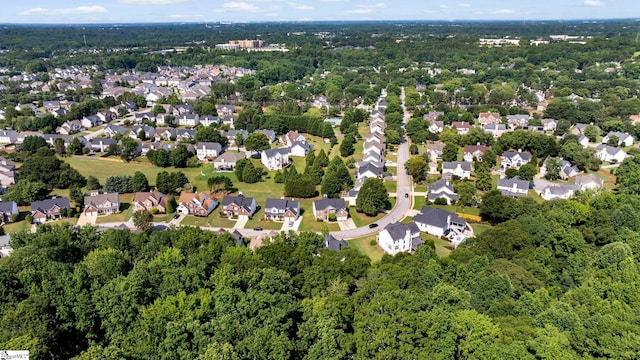 409 Summergreen Way, Greenville, SC 29607 - bird's eye view of a heavily wooded area