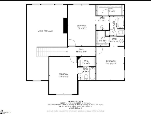 409 Summergreen Way, Greenville, SC 29607 - view of room layout
