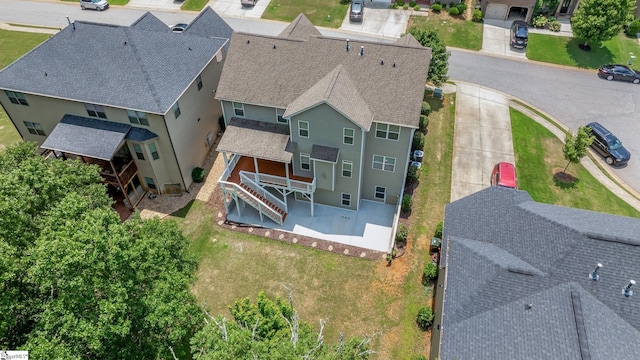 330 Mansfield Ln, Greer, SC 29650 - aerial perspective of suburban area