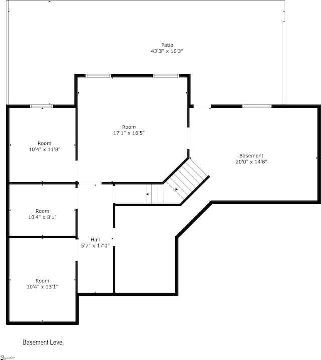 330 Mansfield Ln, Greer, SC 29650 - view of home floor plan