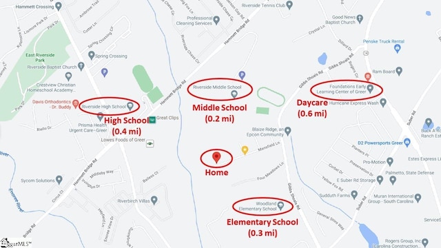 330 Mansfield Ln, Greer, SC 29650 - map / location