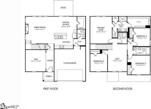 494 Harben Dr, Woodruff, SC 29388 - view of floor plan / room layout