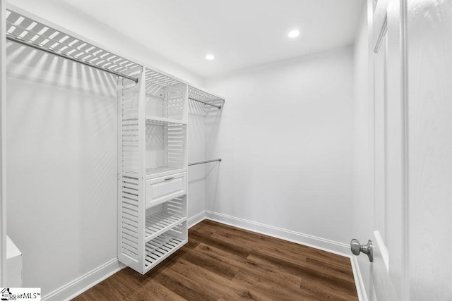 1117 Briarwood Dr, Easley, SC 29642 - spacious closet featuring wood finished floors