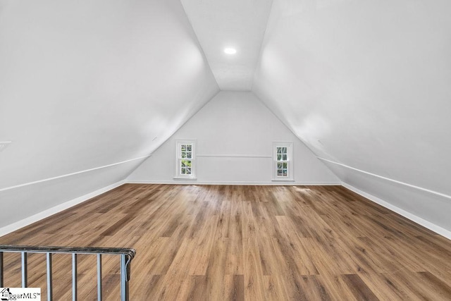 1117 Briarwood Dr, Easley, SC 29642 - bonus room with lofted ceiling, healthy amount of natural light, and wood finished floors