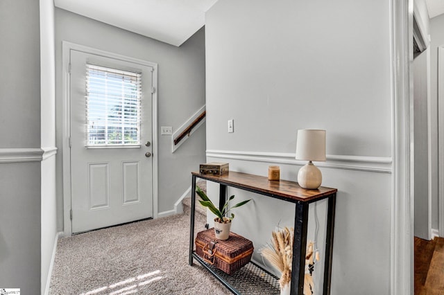 203 Camellia Ln, Simpsonville, SC 29681 - doorway to outside featuring baseboards