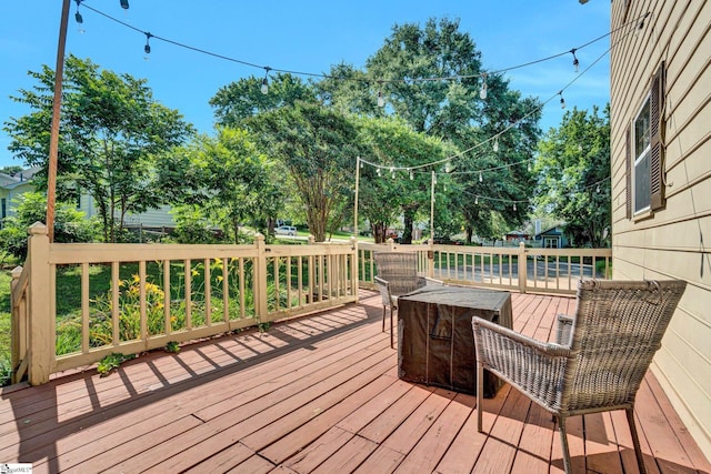 203 Camellia Ln, Simpsonville, SC 29681 - view of wooden deck