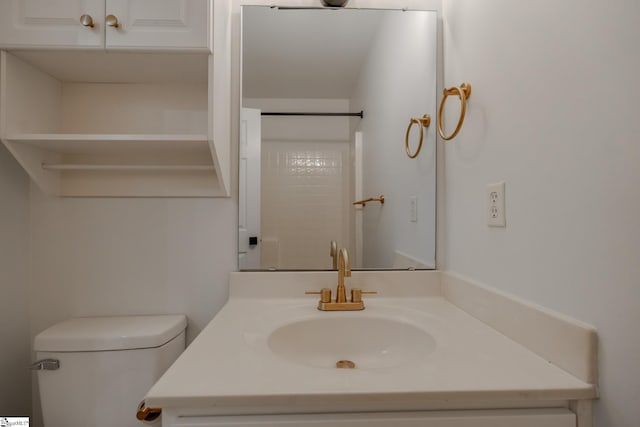 101 Clearbrook Ct, Greer, SC 29650 - bathroom featuring vanity and toilet