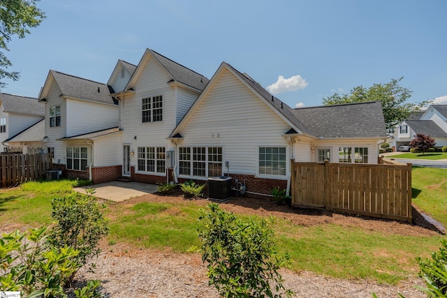 101 Clearbrook Ct, Greer, SC 29650 - back of property with brick siding and a patio area