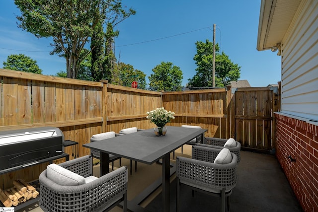 101 Clearbrook Ct, Greer, SC 29650 - view of patio with outdoor dining area