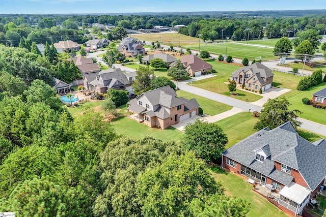 528 Carolee Way, Greer, SC 29651 - aerial view of residential area