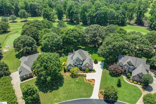 163 Tupelo Dr, Greer, SC 29651 - bird's eye view of a local golf course