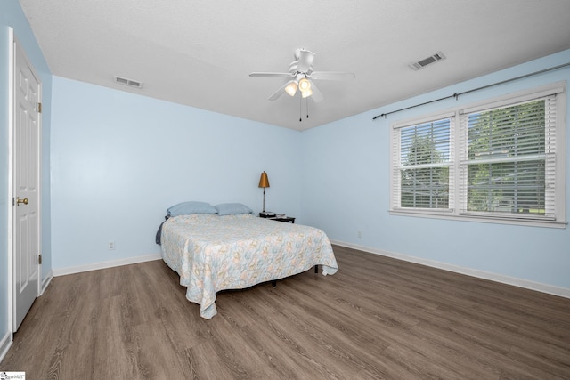 908 Harness Trl, Greenville, SC 29681 - bedroom featuring wood finished floors and a ceiling fan