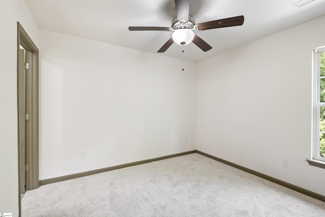 235B Pendleton Rd, Clemson, SC 29631 - carpeted spare room featuring a ceiling fan and baseboards