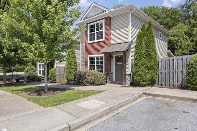 235B Pendleton Rd, Clemson, SC 29631 - view of front of property featuring a standing seam roof and stone siding