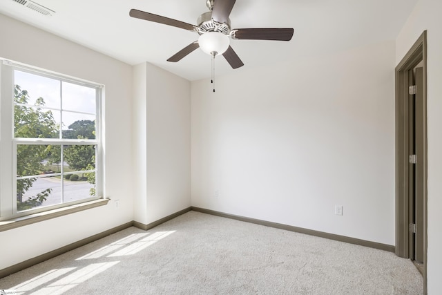 235B Pendleton Rd, Clemson, SC 29631 - spare room with carpet floors and ceiling fan