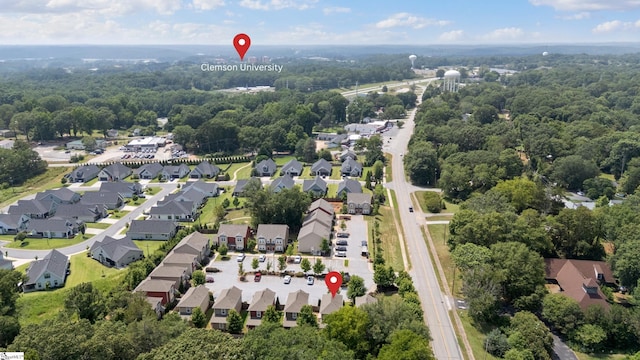 235B Pendleton Rd, Clemson, SC 29631 - aerial view of property's location featuring nearby suburban area