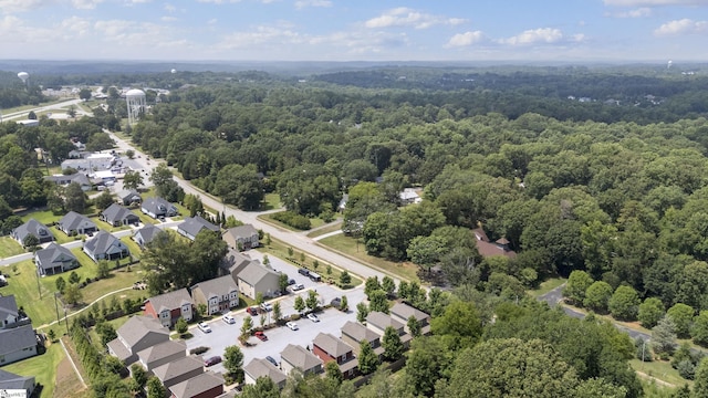 235B Pendleton Rd, Clemson, SC 29631 - aerial perspective of suburban area featuring a heavily wooded area