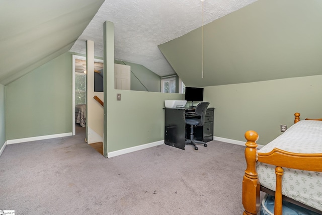 2 Line St, Taylors, SC 29687 - bedroom with lofted ceiling and carpet