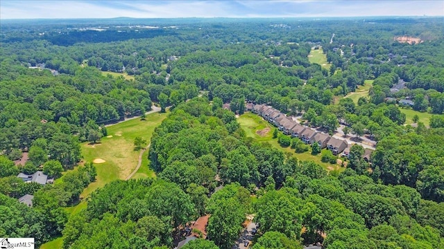 100 Whittlin Way, Taylors, SC 29687 - aerial overview of property's location with a heavily wooded area