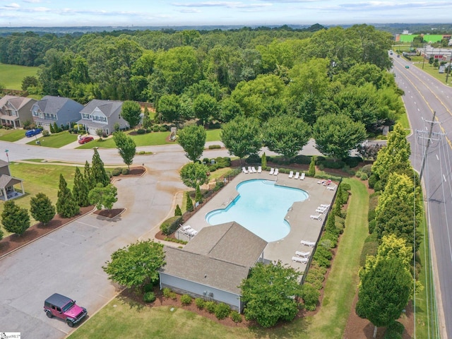 506 Bellot Winds Dr, Duncan, SC 29334 - drone / aerial view of a pool
