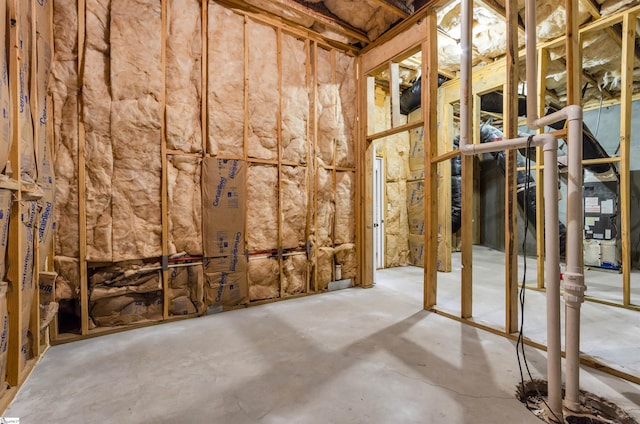 444 Jameswood Ct, Greer, SC 29651 - misc room featuring unfinished concrete floors