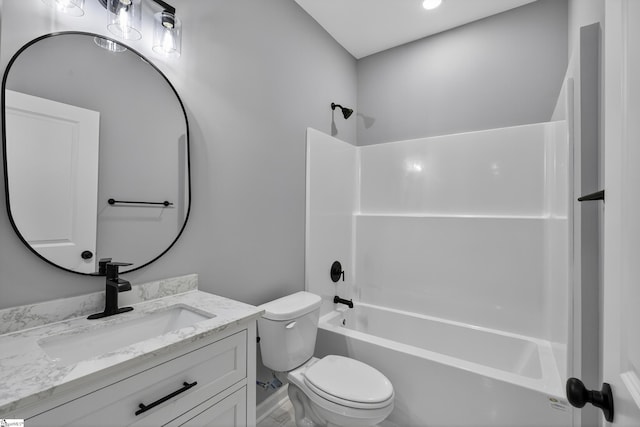 107 Toney Creek Rd, Belton, SC 29627 - bathroom featuring vanity and shower / bathtub combination