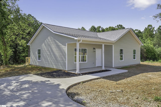 107 Toney Creek Rd, Belton, SC 29627 - single story home featuring covered porch and roof with shingles