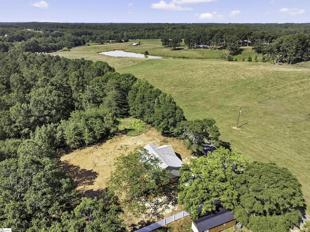107 Toney Creek Rd, Belton, SC 29627 - aerial view of property's location with a forest