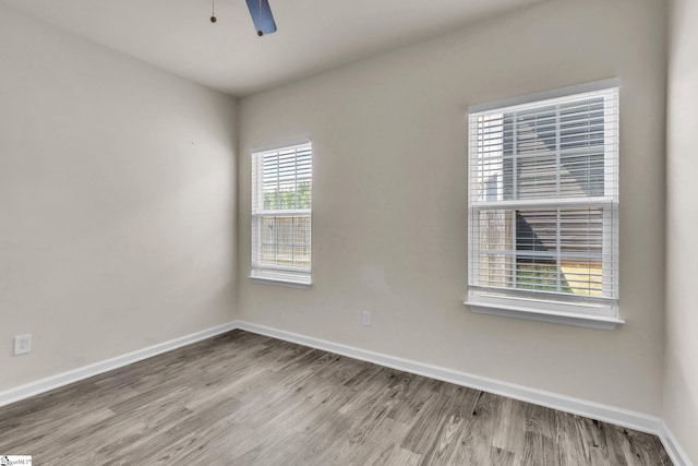 10 Wiltshire Cir, Easley, SC 29642 - unfurnished room with wood finished floors and ceiling fan