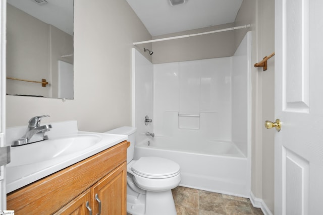 196 Reedy Fork Rd, Greenville, SC 29605 - bathroom with vanity and washtub / shower combination