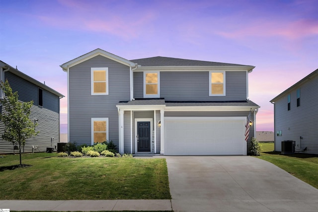 6 Shorncliffe Rd, Simpsonville, SC 29680 - traditional-style house featuring an attached garage, a front yard, and driveway