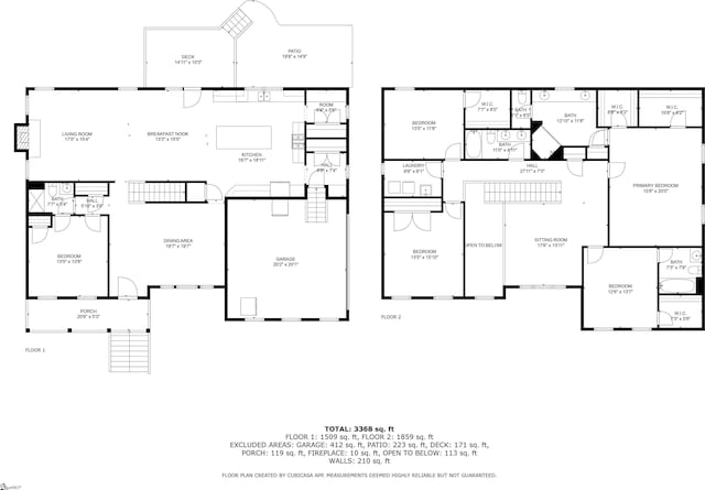 202 Princeton Dr, Duncan, SC 29334 - view of home floor plan