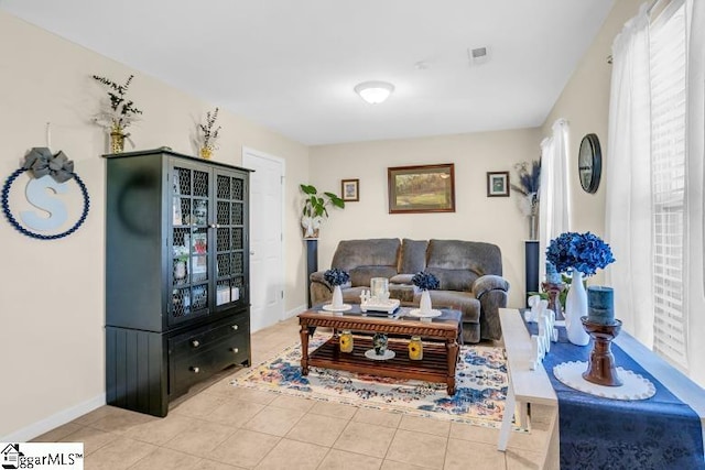 431 Lynnell Way, Moore, SC 29369 - living area featuring healthy amount of natural light and light tile patterned floors