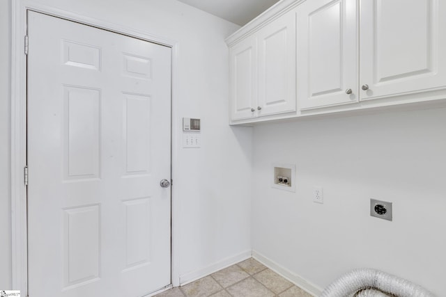 415 N Pond View Dr, Duncan, SC 29334 - laundry area with hookup for an electric dryer, cabinet space, and washer hookup