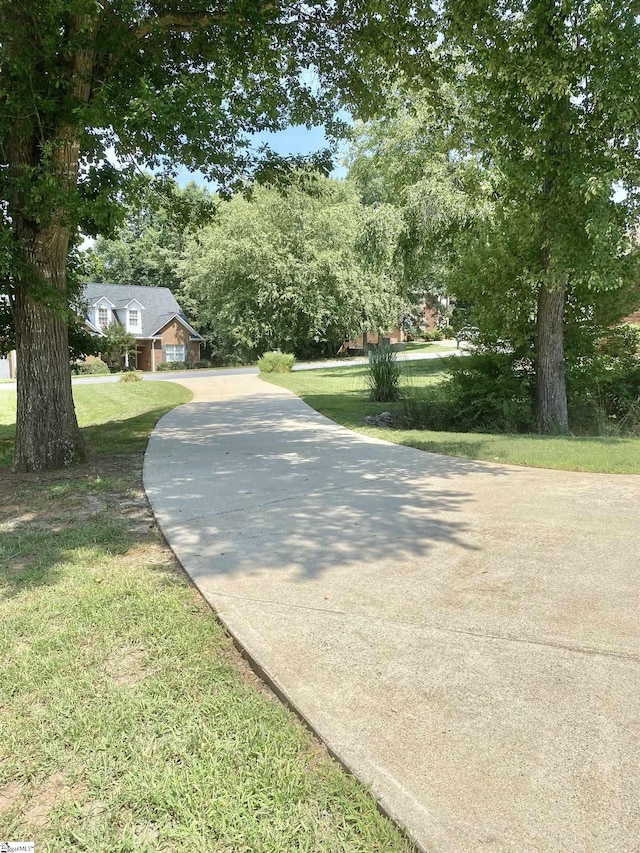 415 N Pond View Dr, Duncan, SC 29334 - view of concrete surface with view of scattered trees