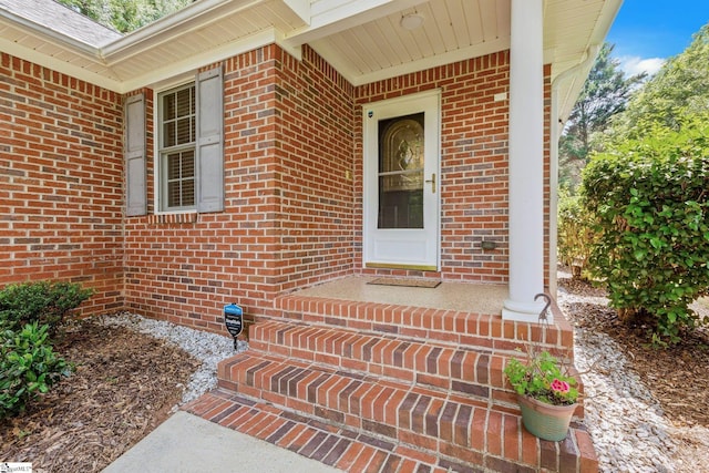 415 N Pond View Dr, Duncan, SC 29334 - view of exterior entry with brick siding